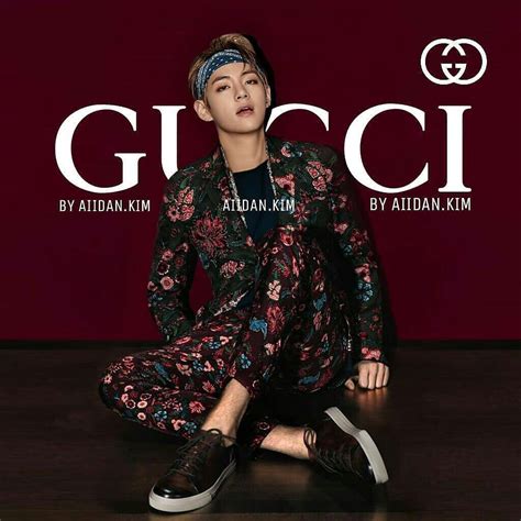 bts v gucci black and white|BTS v Gucci outfits.